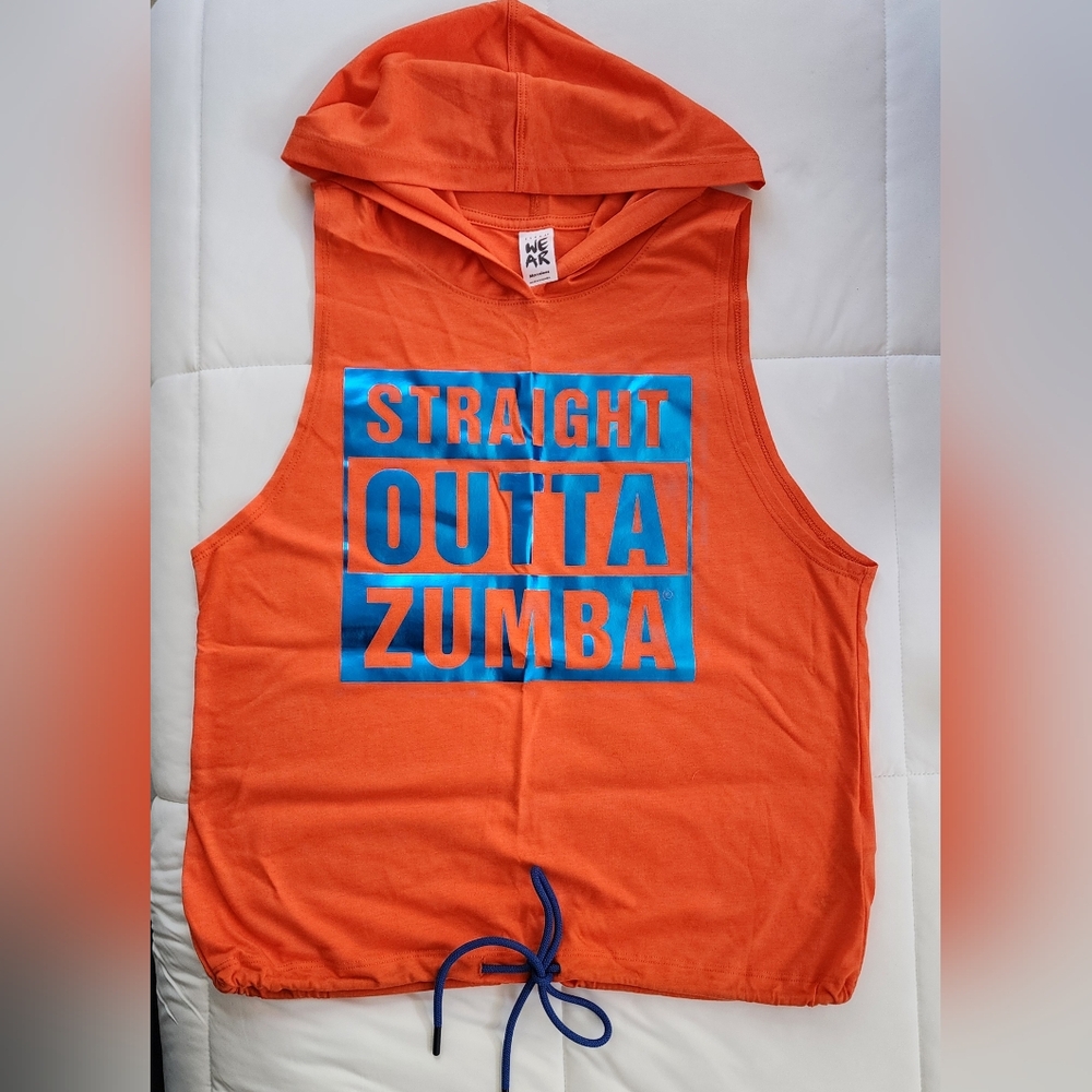 Zumba orange top
